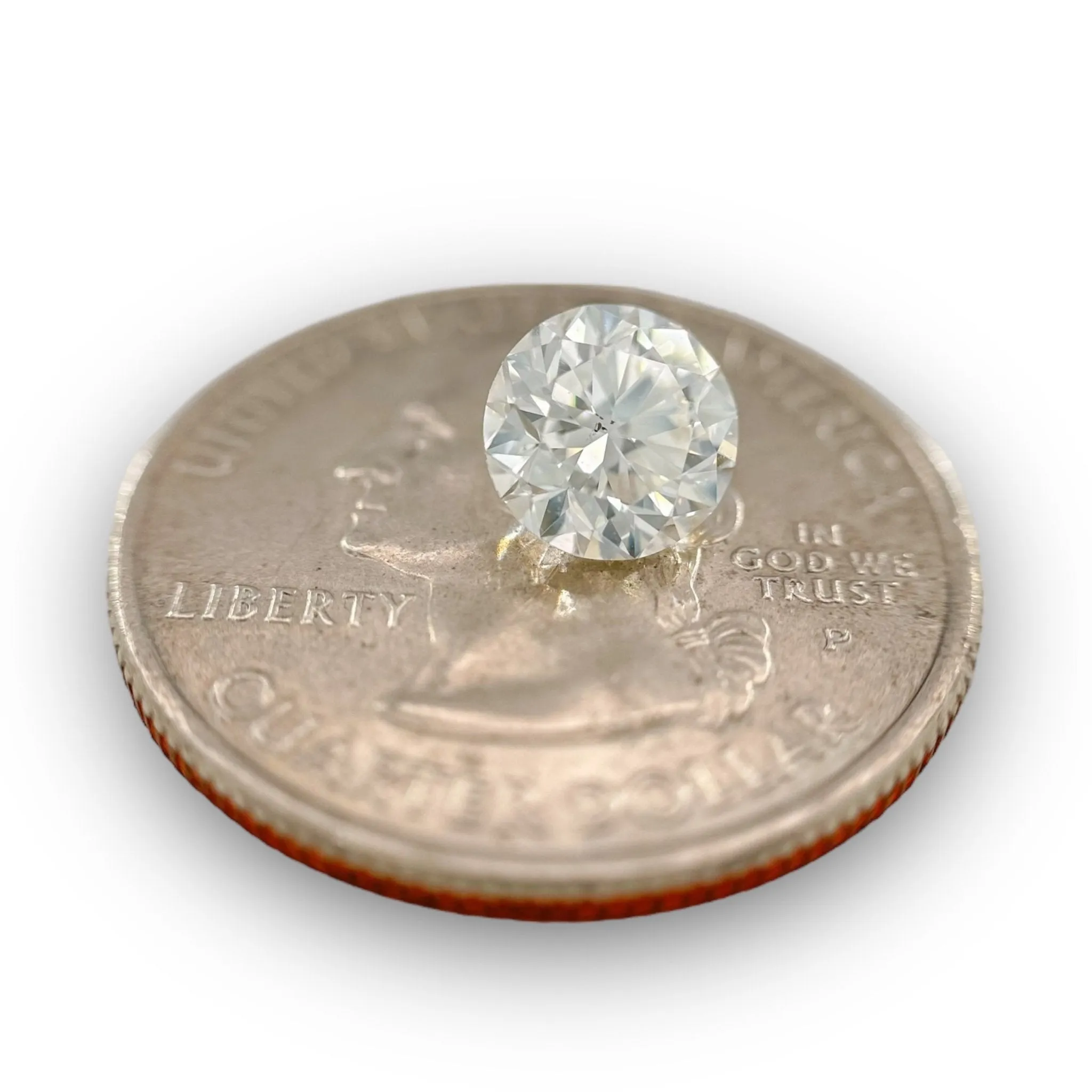 1.50ctw H/SI1 Round Diamond GIA #2406583405