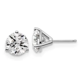 5.00tw Laboratory-Grown Diamond Studs in 14K White Gold