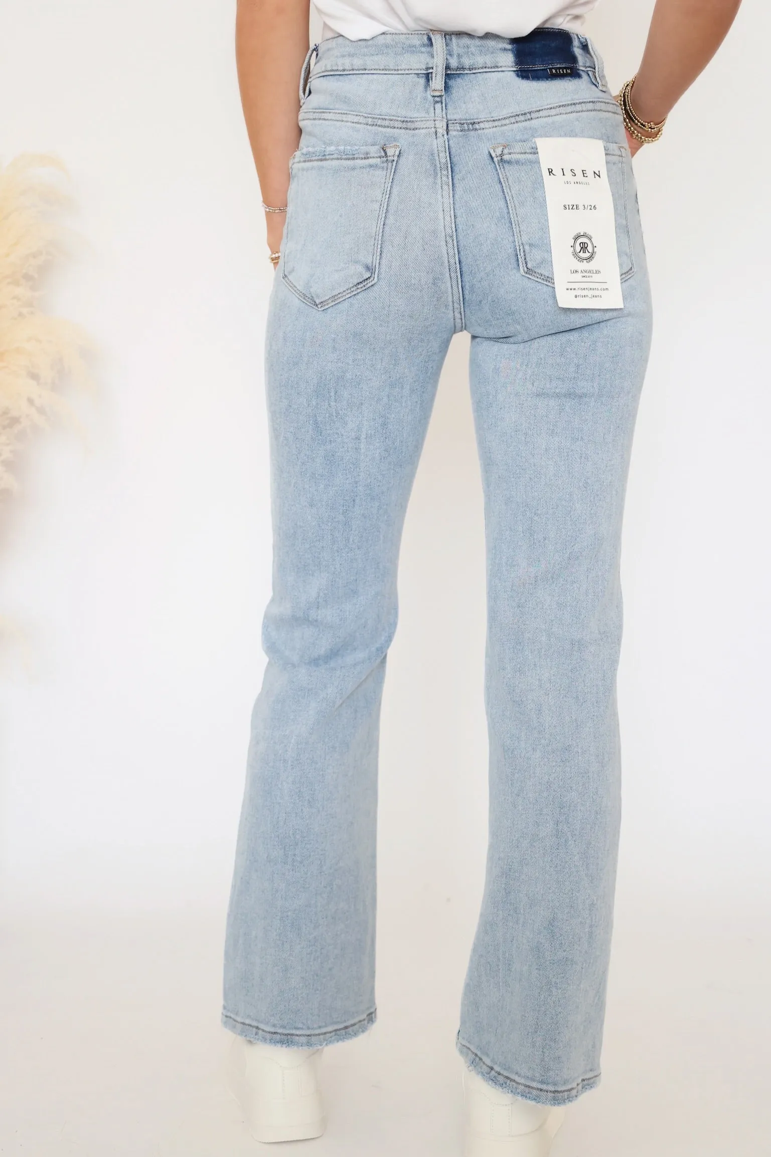 Addie High Rise Flare Jeans