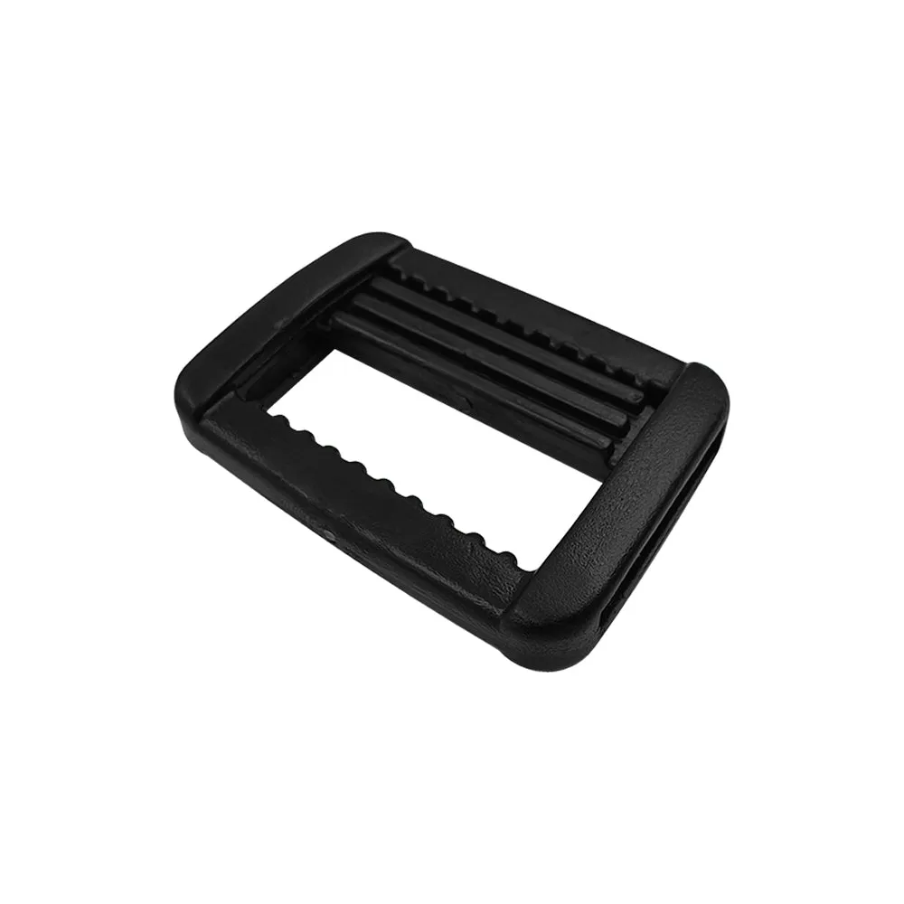 Adjustable Webbing Strap Black Webbing Plastic Slider Buckle