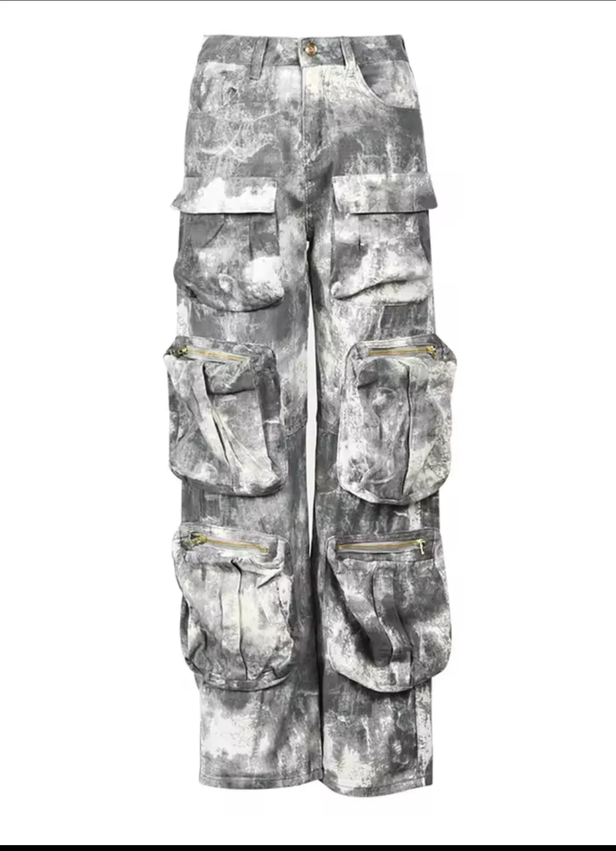 Amber Camo Cargo Trousers