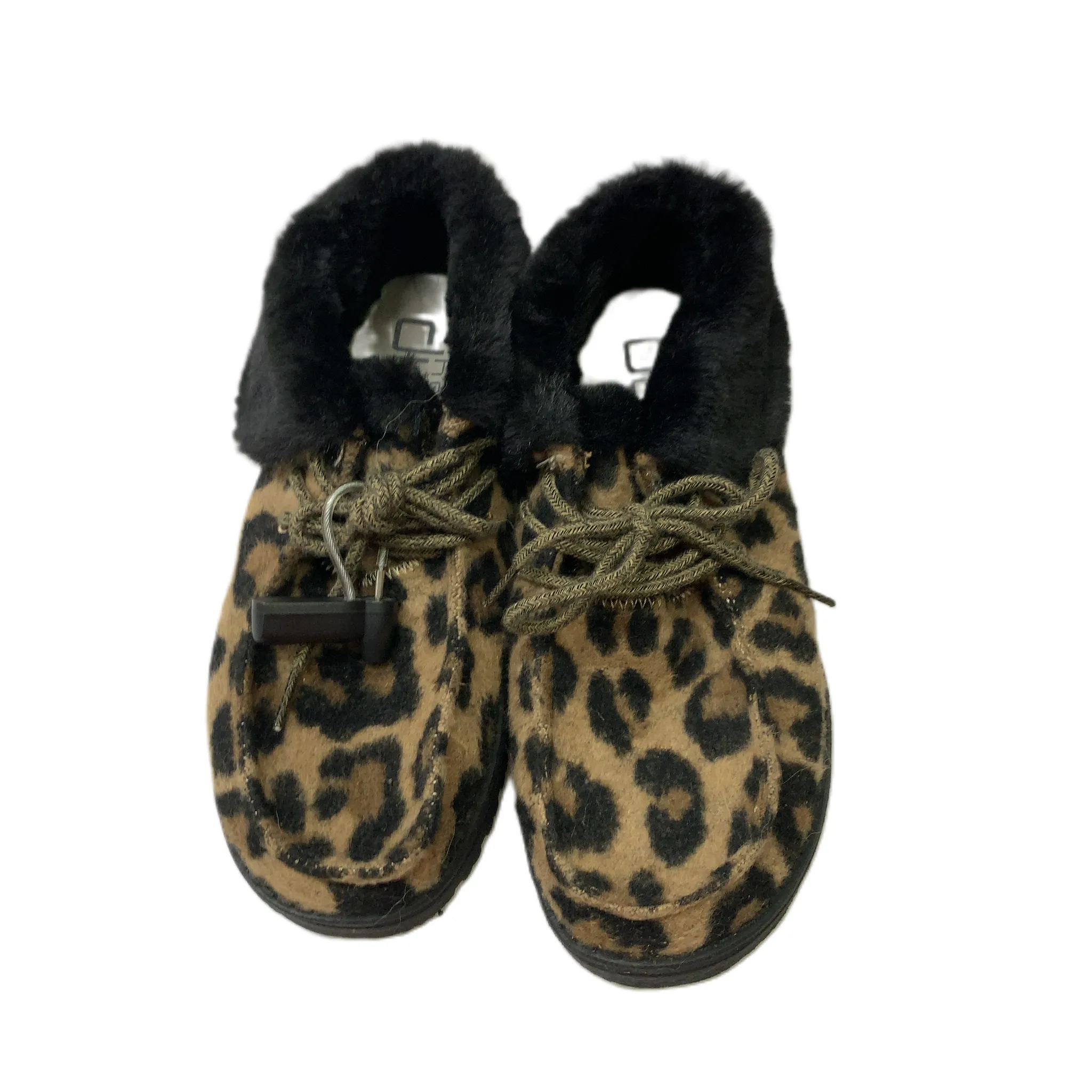 Animal Print  Shoes Flats By Hey Dude  Size: 7