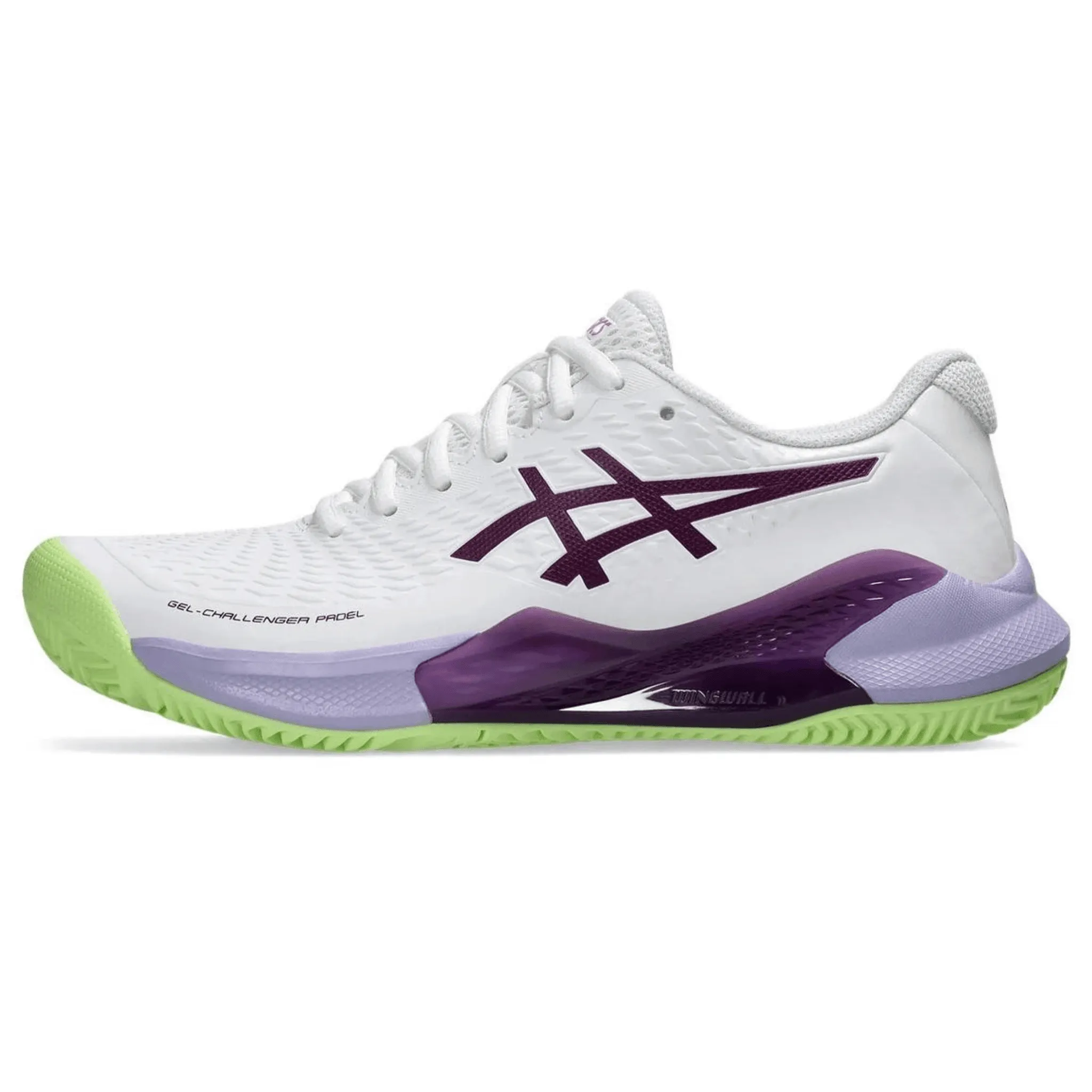 ASICS GEL-CHALLENGER 14 PADEL SHOES WHITE/DEEP MAUVE