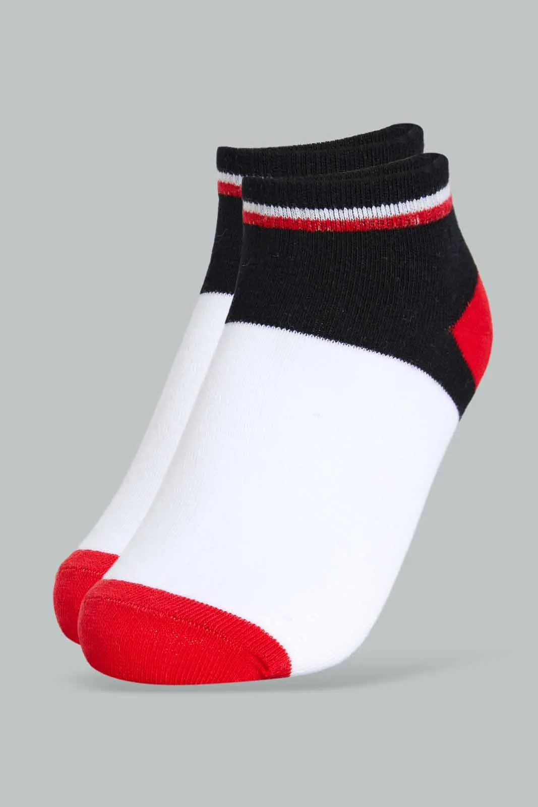 Assorted Ankle Socks For Senior Boys (Pack OF 2)