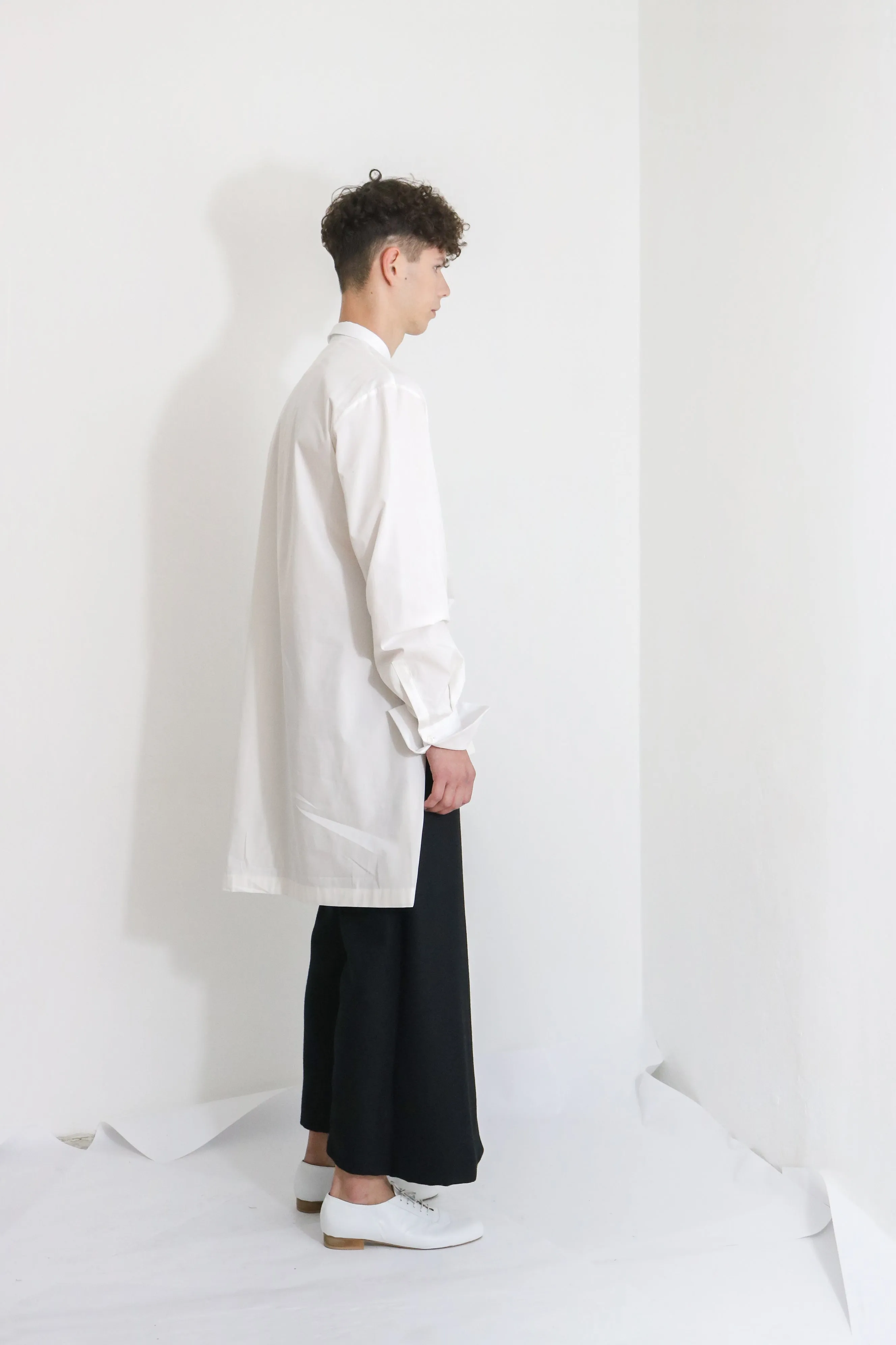 Asymmetric Cotton Shirt