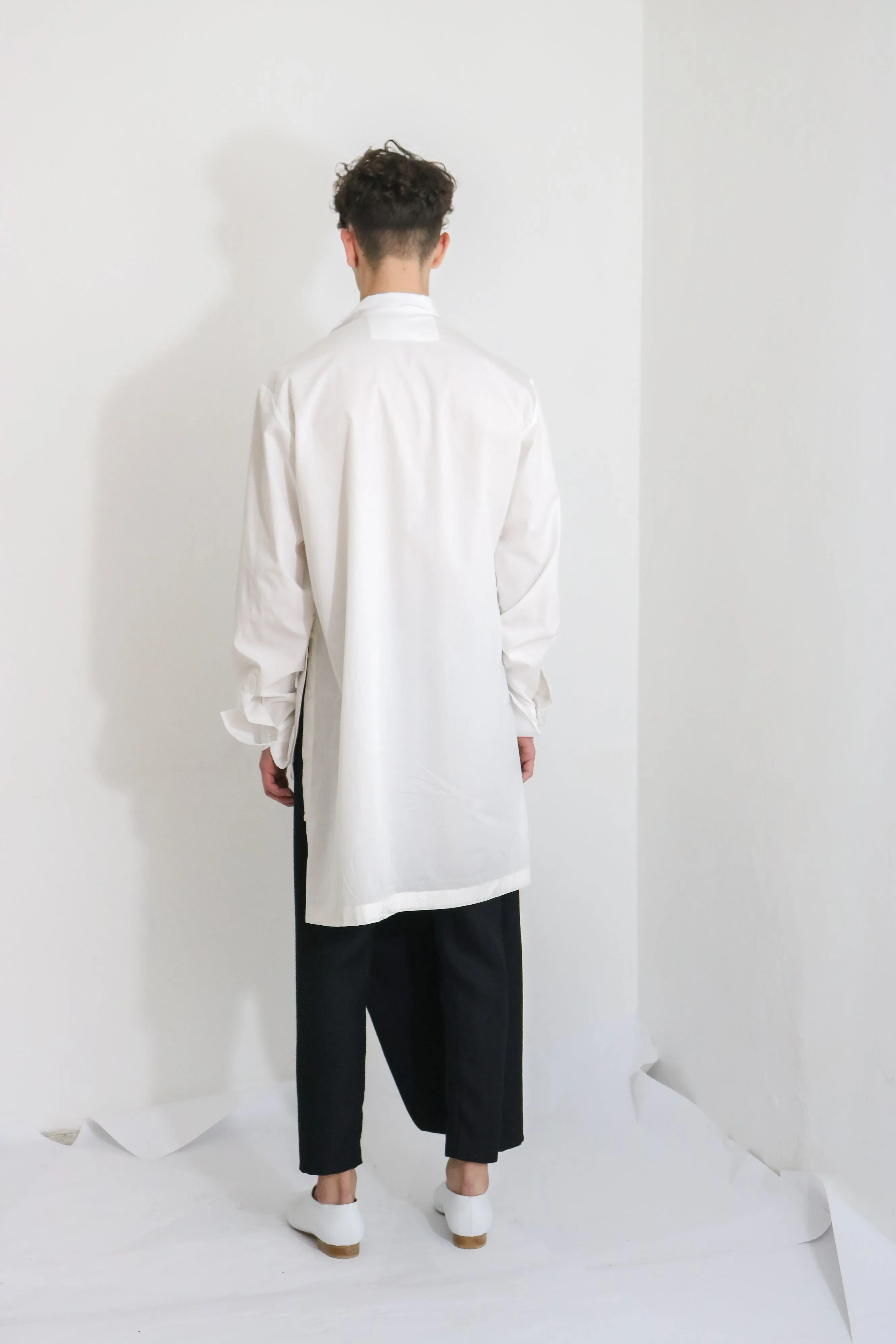 Asymmetric Cotton Shirt