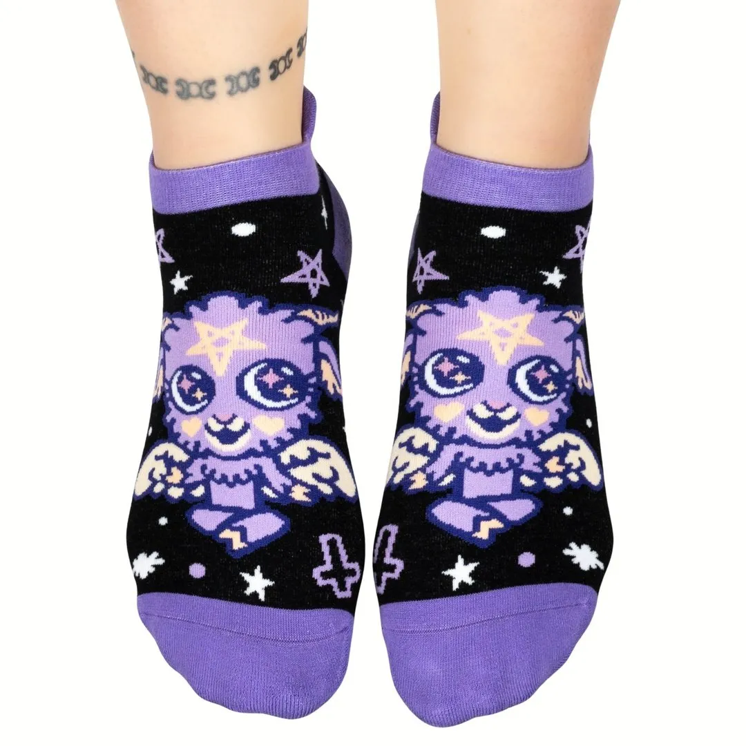 Baby Baphomet Ankle Socks