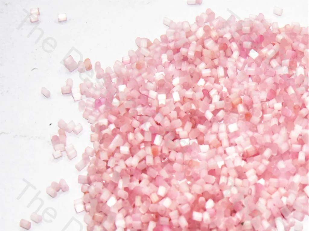 Baby Pink Silky Dyed 2 Cut Seed Beads