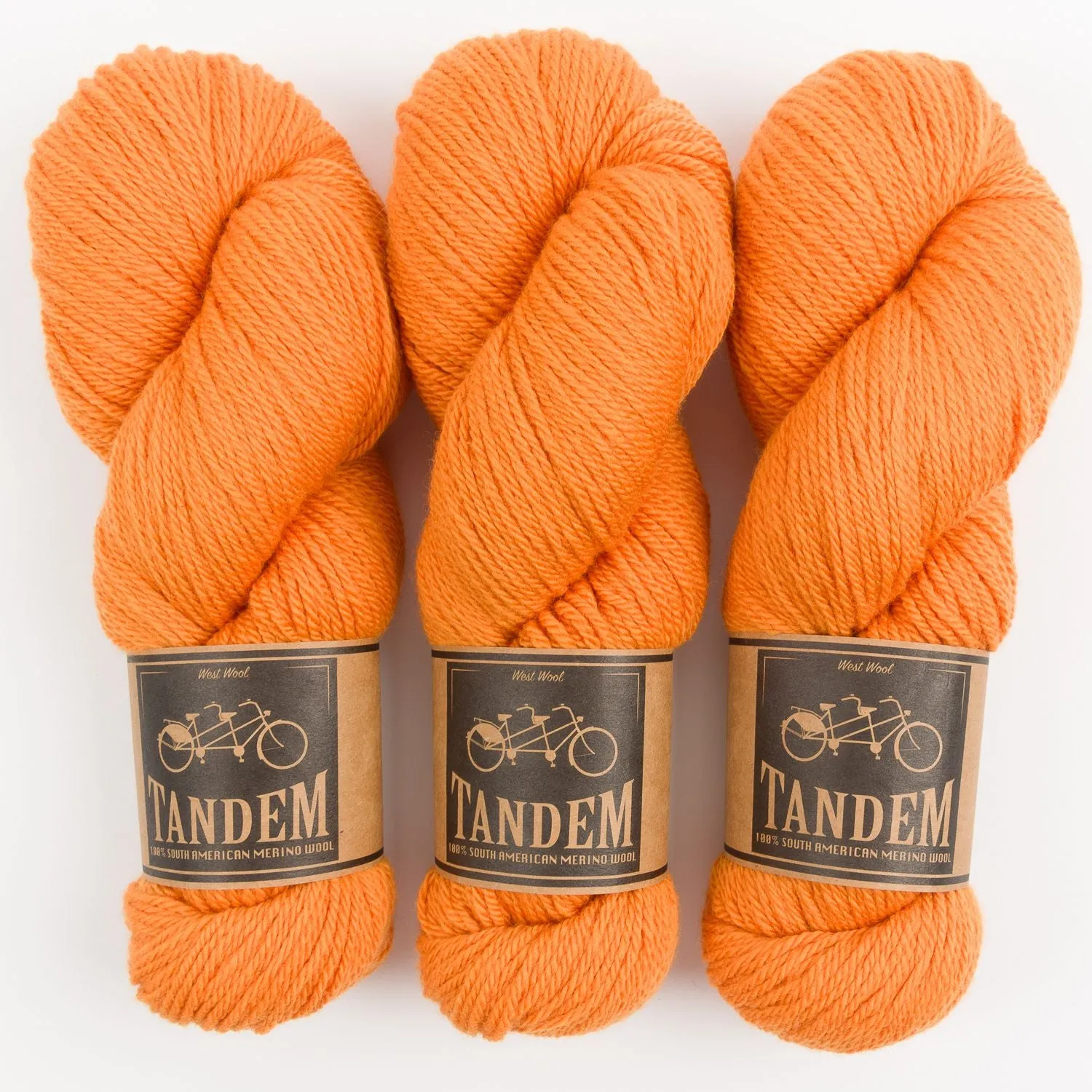 BILLOWING BRAID SOCKS - TANGERINE