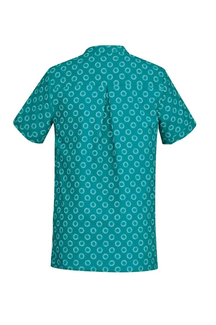 Biz Care Womens Florence Daisy Print Tunic (CS950LS)