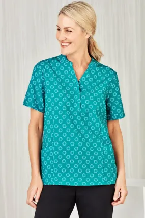 Biz Care Womens Florence Daisy Print Tunic (CS950LS)