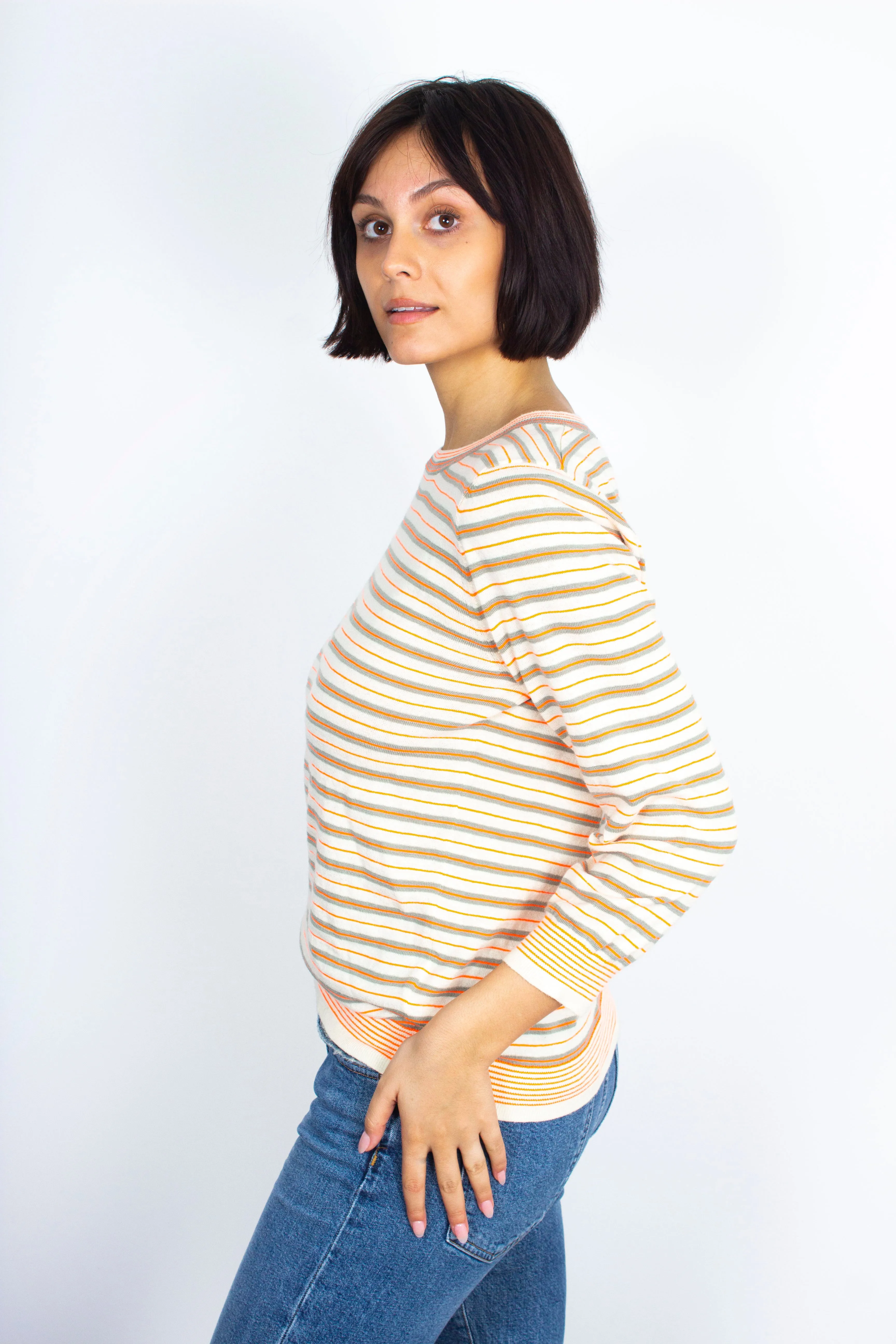 BR Gops Cotton Knit in Stripes