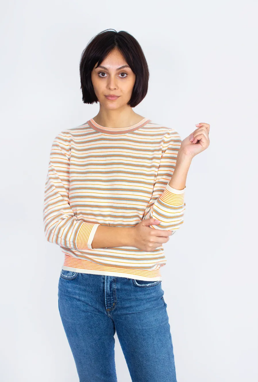 BR Gops Cotton Knit in Stripes