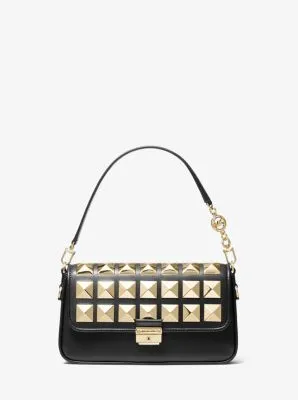 Bradshaw Small Studded Leather Shoulder Bag