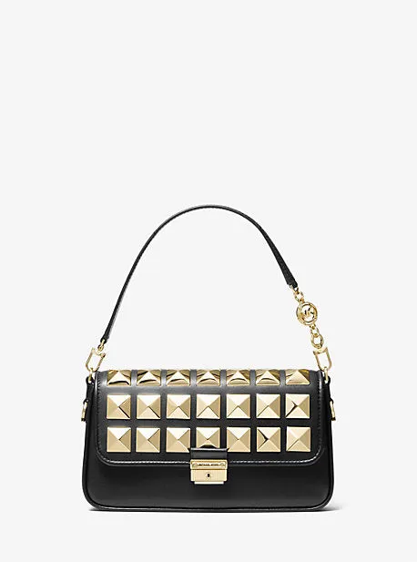 Bradshaw Small Studded Leather Shoulder Bag