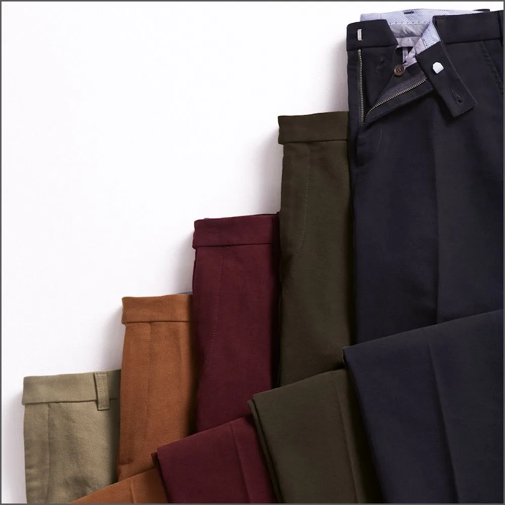 Brook Taverner Ginger Kerswell Moleskin Trousers-