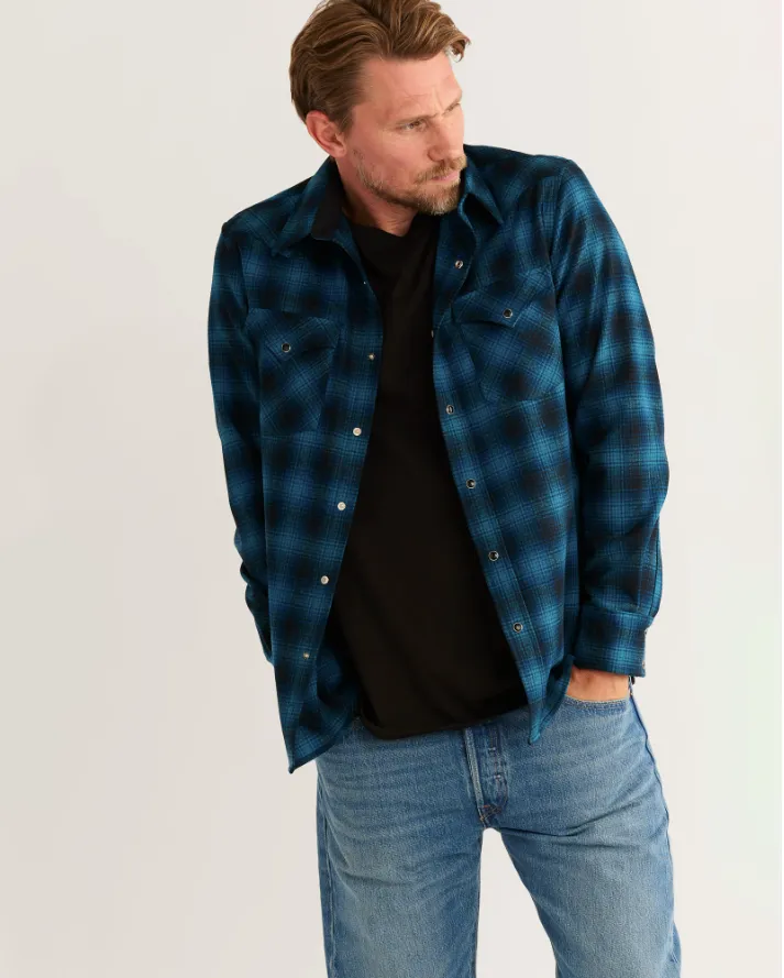 Canyon Shirt<br>Blue Ombre