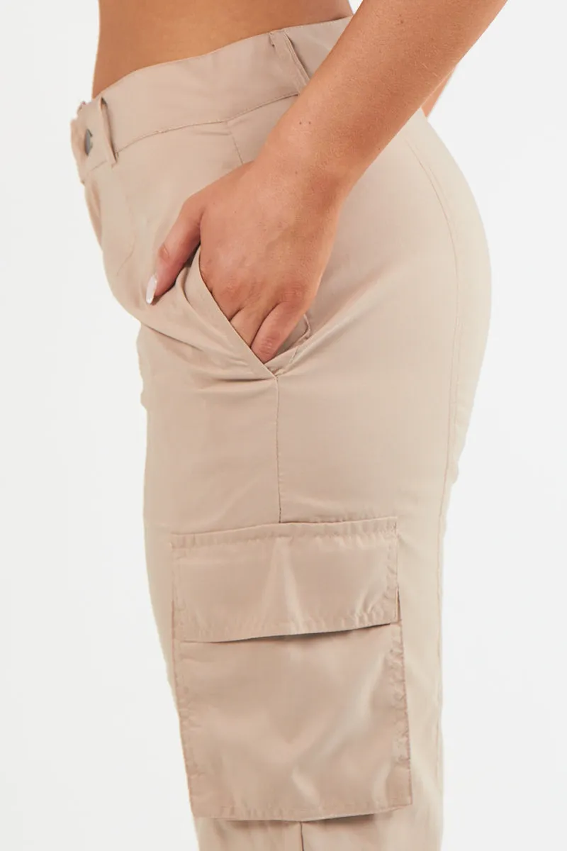 CARGO PANT TROUSER- BEIGE