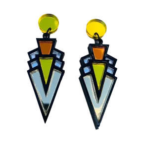 Catsby Yellow Orange earrings