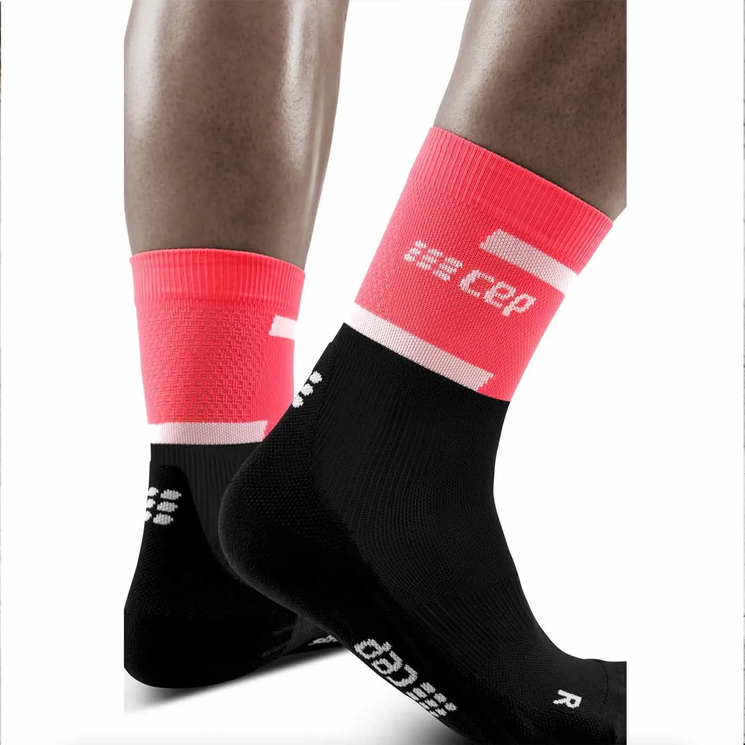 CEP Women's The Run Mid Cut Compression Socks 4.0