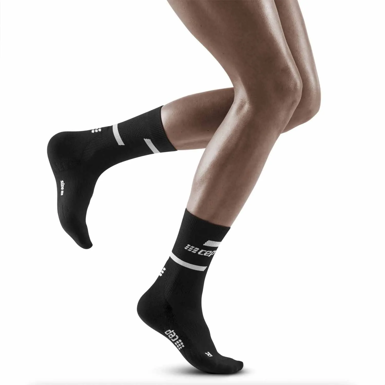 CEP Women's The Run Mid Cut Compression Socks 4.0