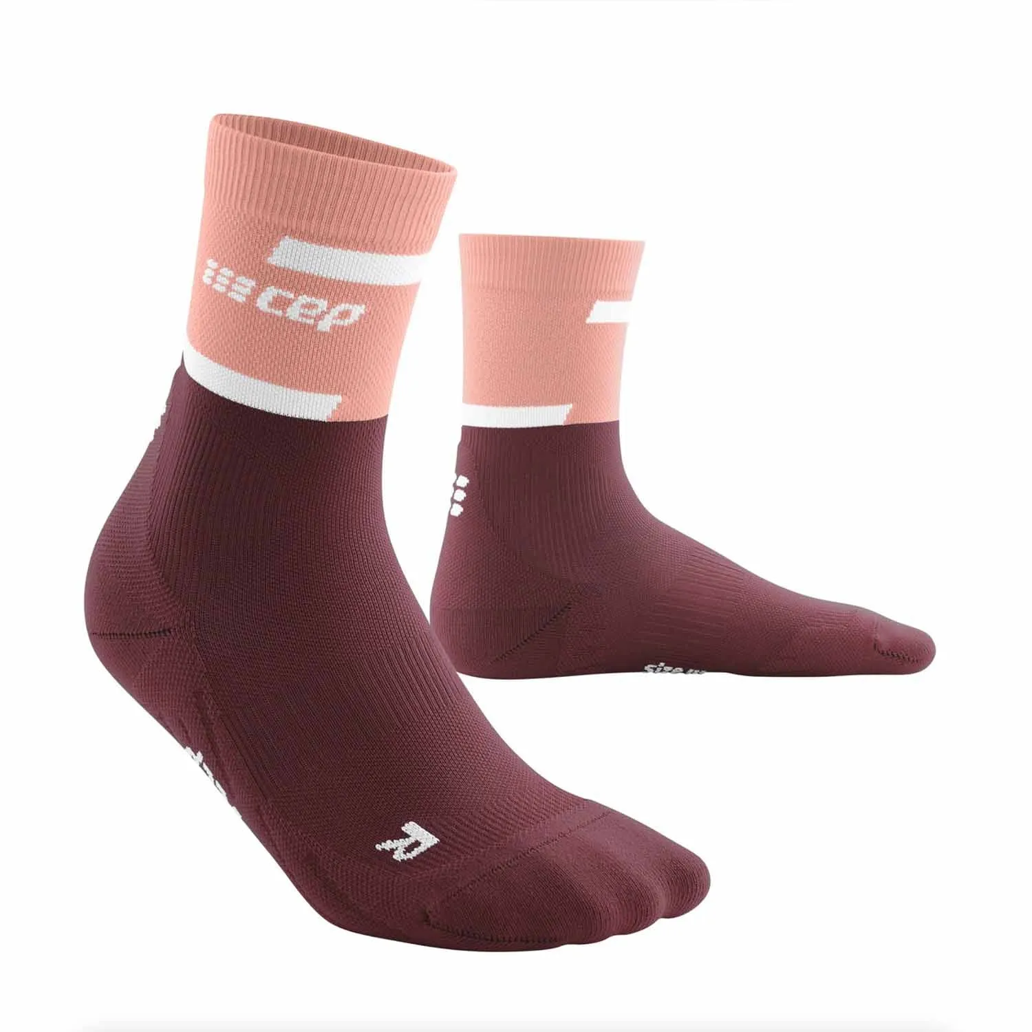 CEP Women's The Run Mid Cut Compression Socks 4.0