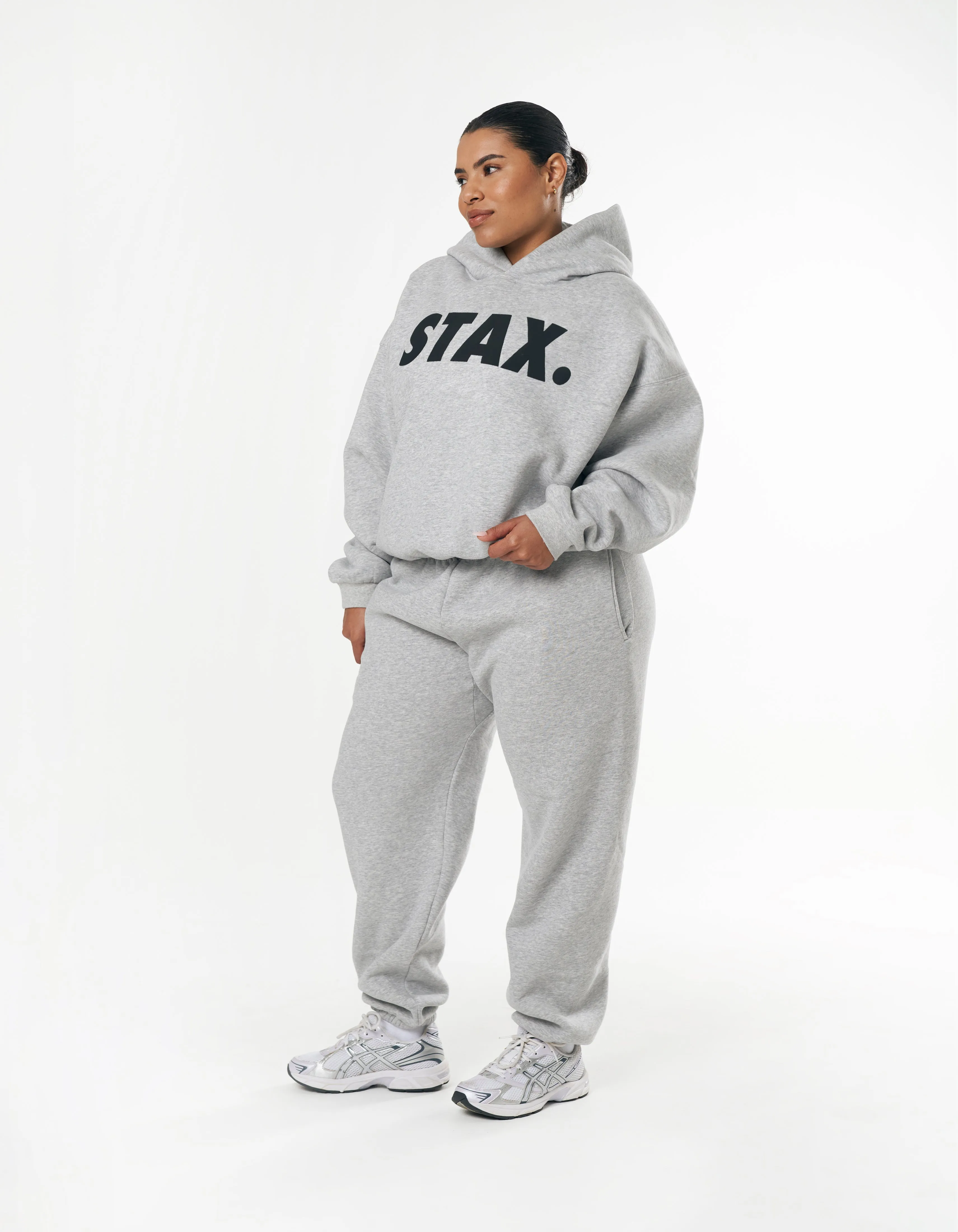 Classic Cuffed Jogger - Dark Grey/Black