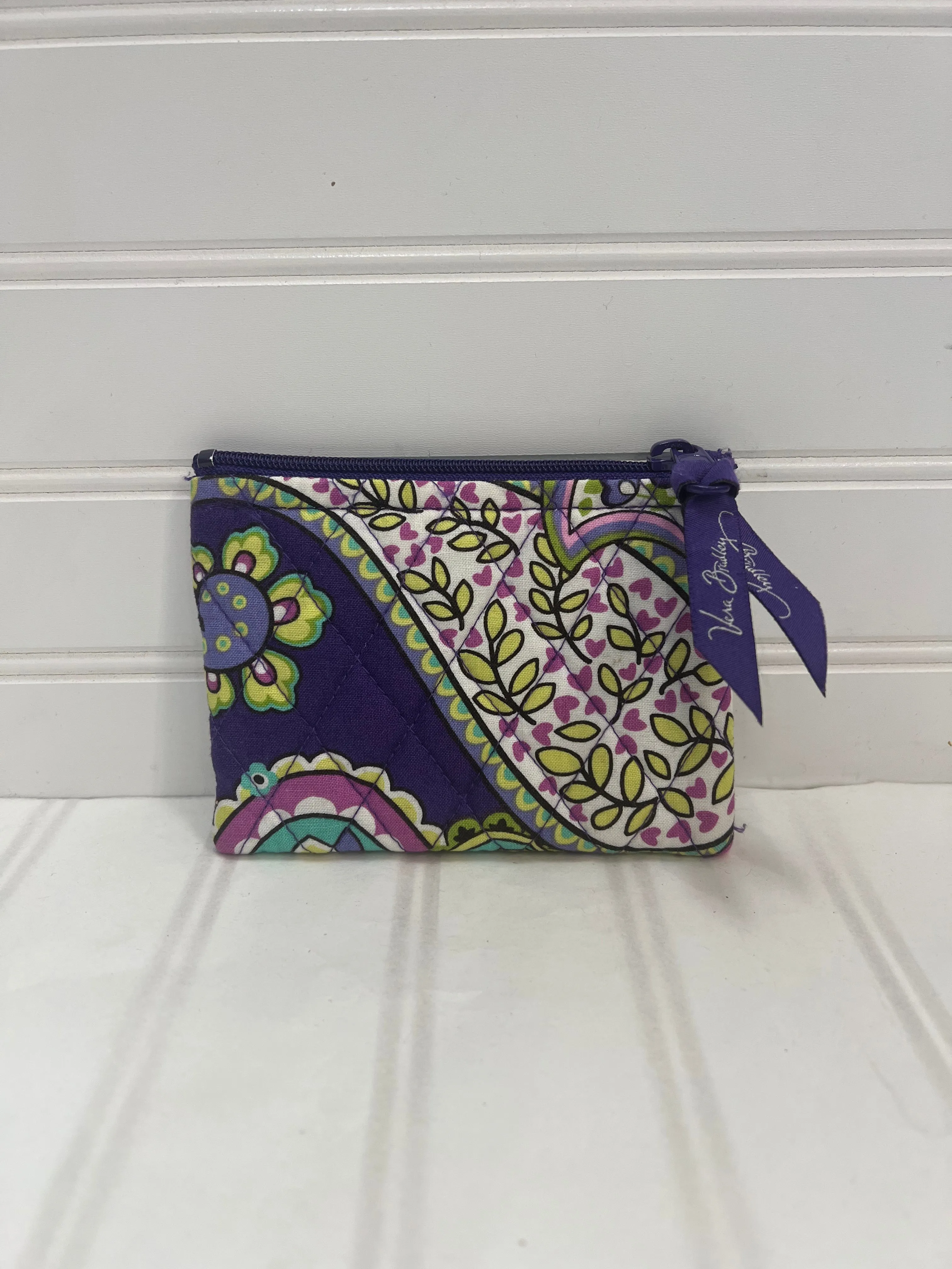 Coin Purse Designer By Vera Bradley  Size: Medium