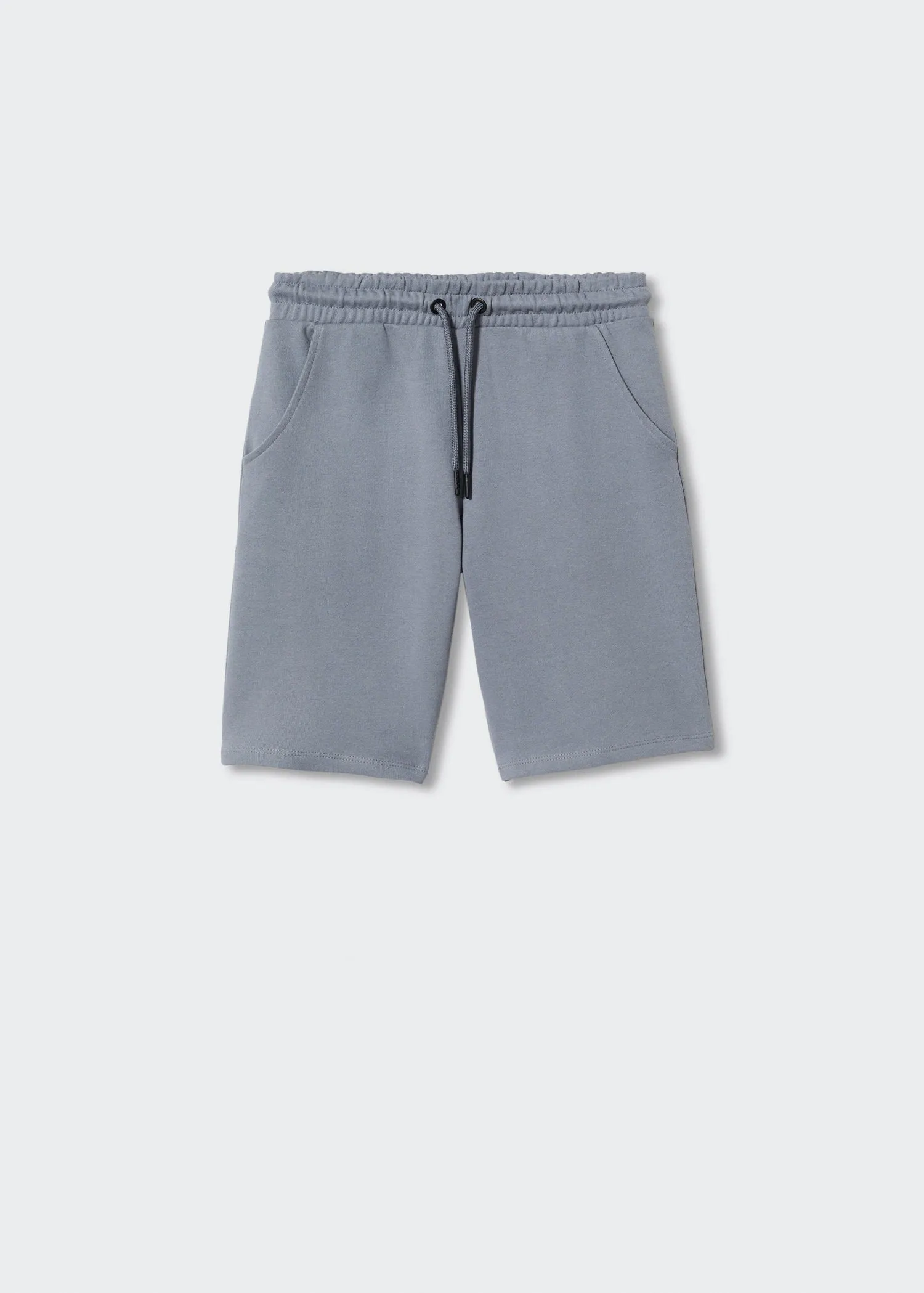 Cotton shorts with elastic waist