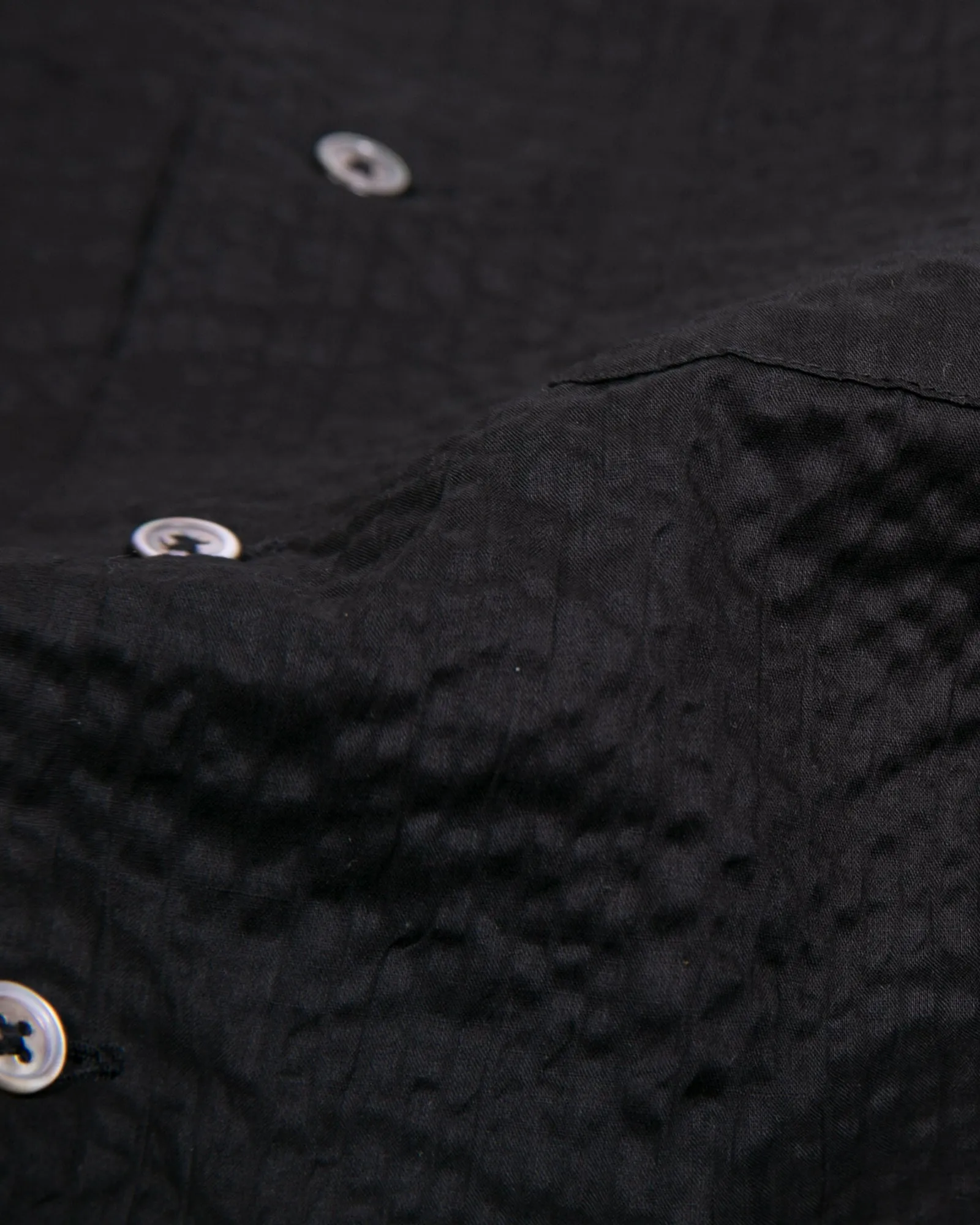 Crepe SS Shirt - Black