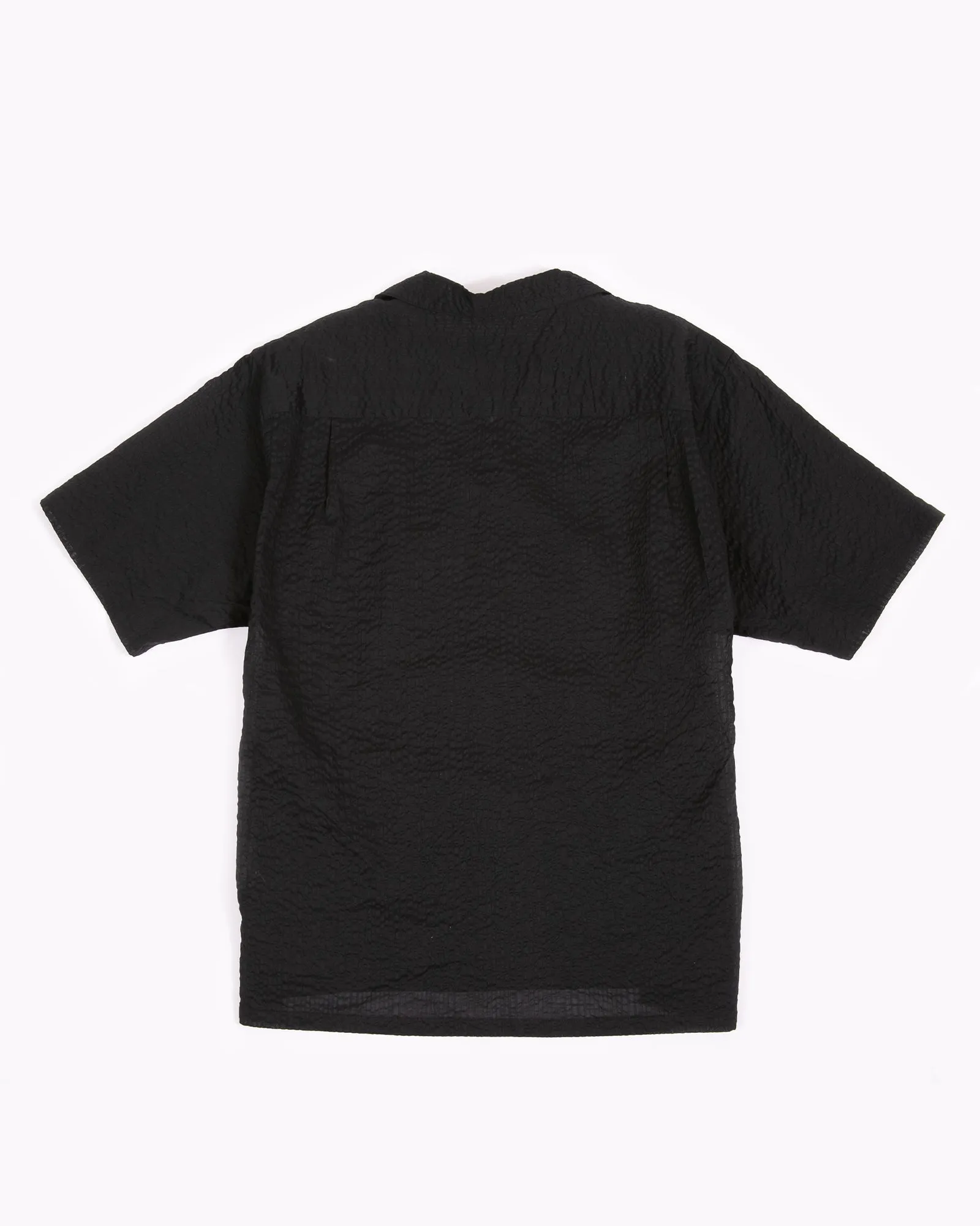 Crepe SS Shirt - Black