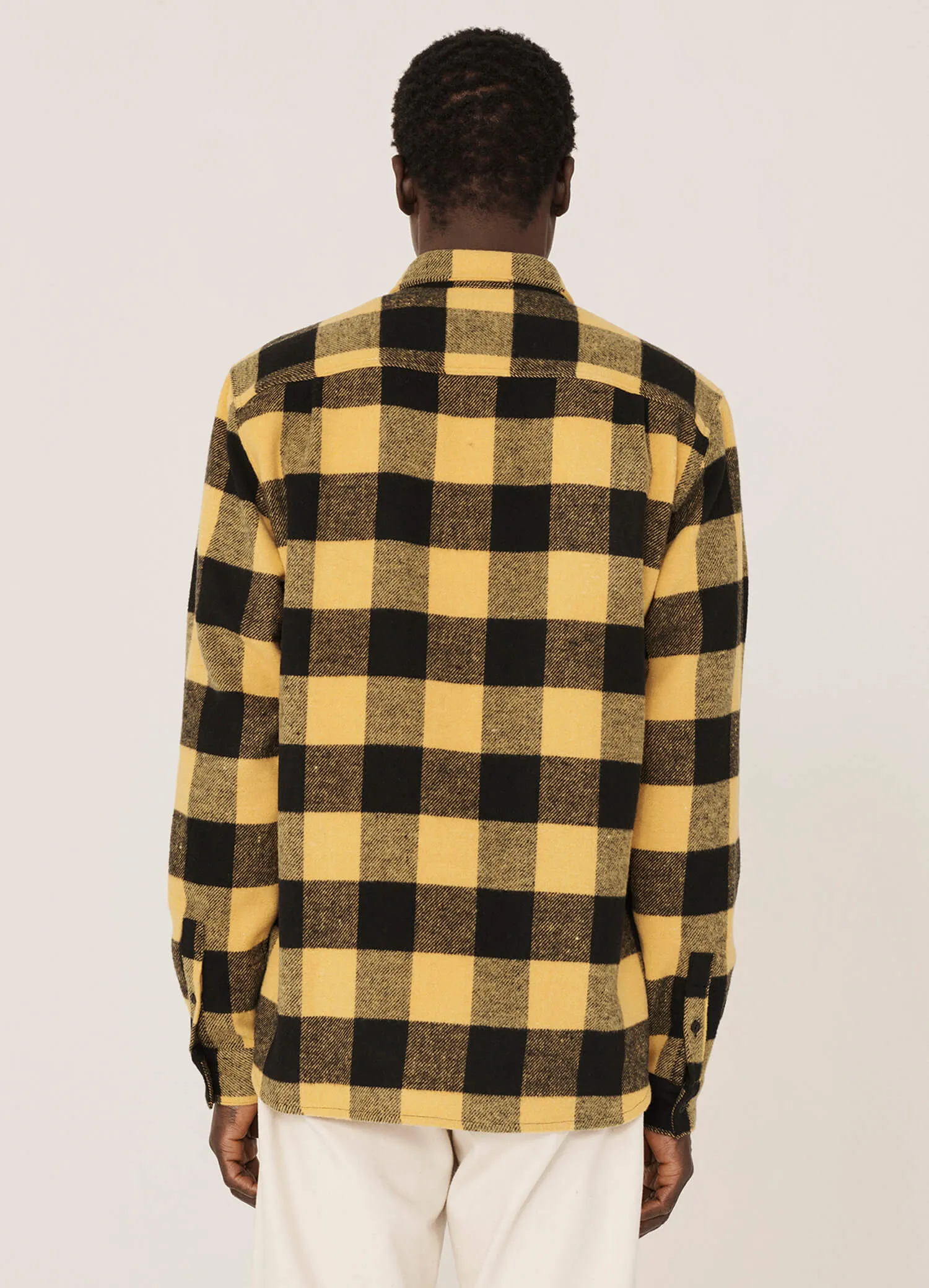 Curtis Wool Blend Check Shirt