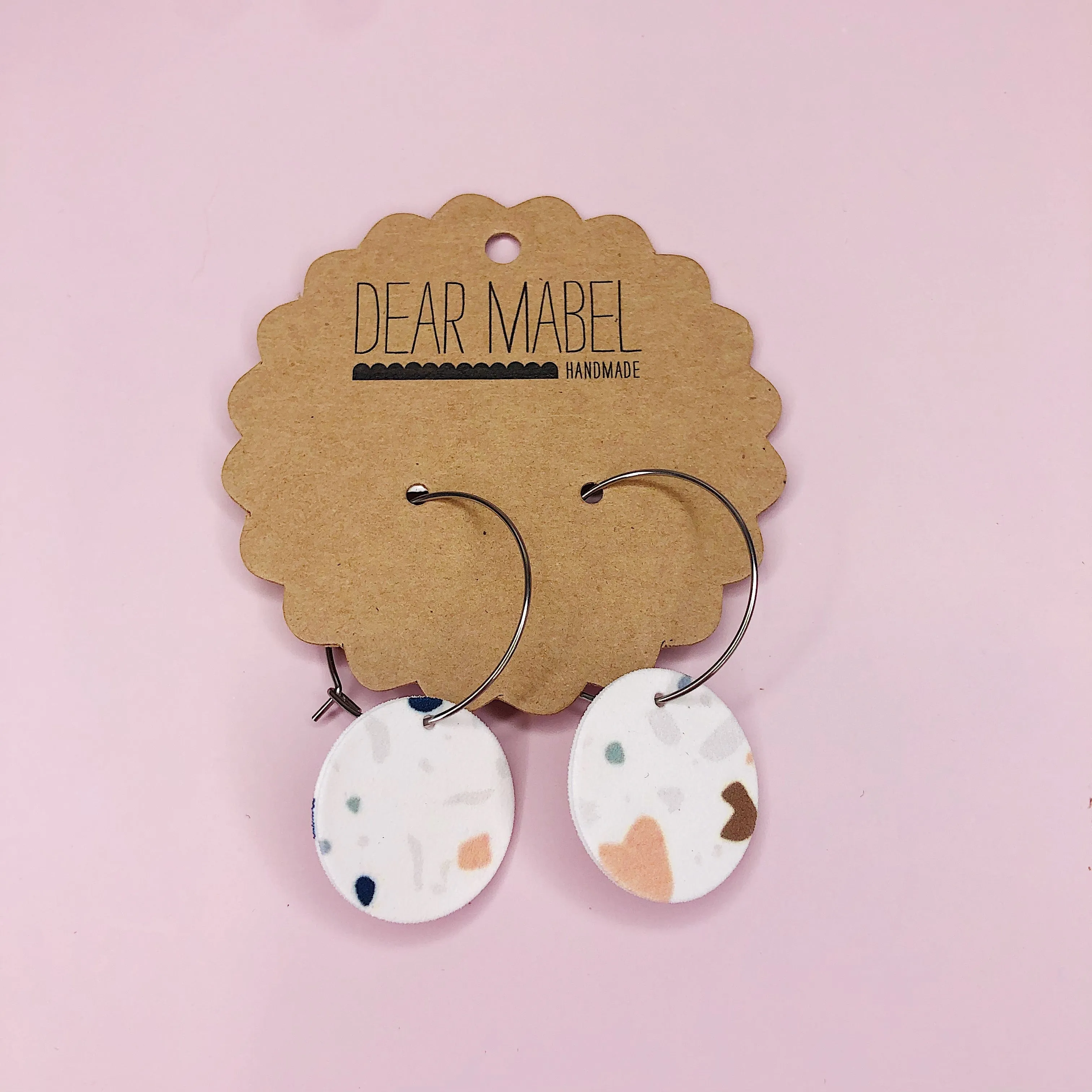 Dear Mabel Handmade - Mosaic Earrings*