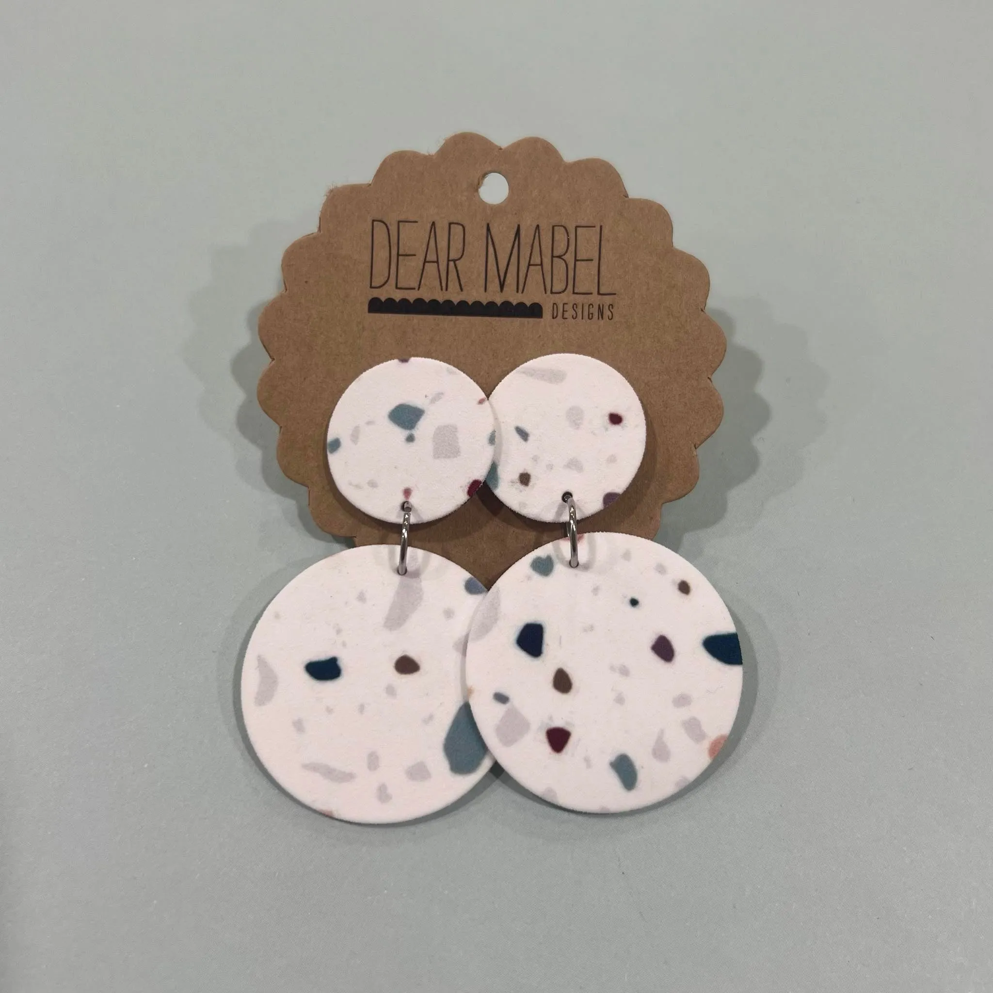 Dear Mabel Handmade - Mosaic Earrings*