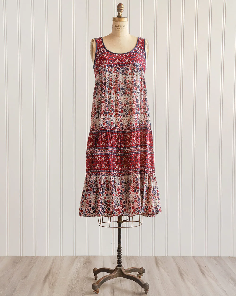 Devika Blockprint Midi Dress