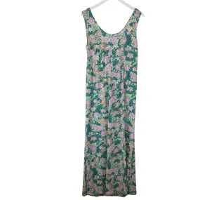 Dress Casual Maxi By Cme In Tropical Print, Size: L