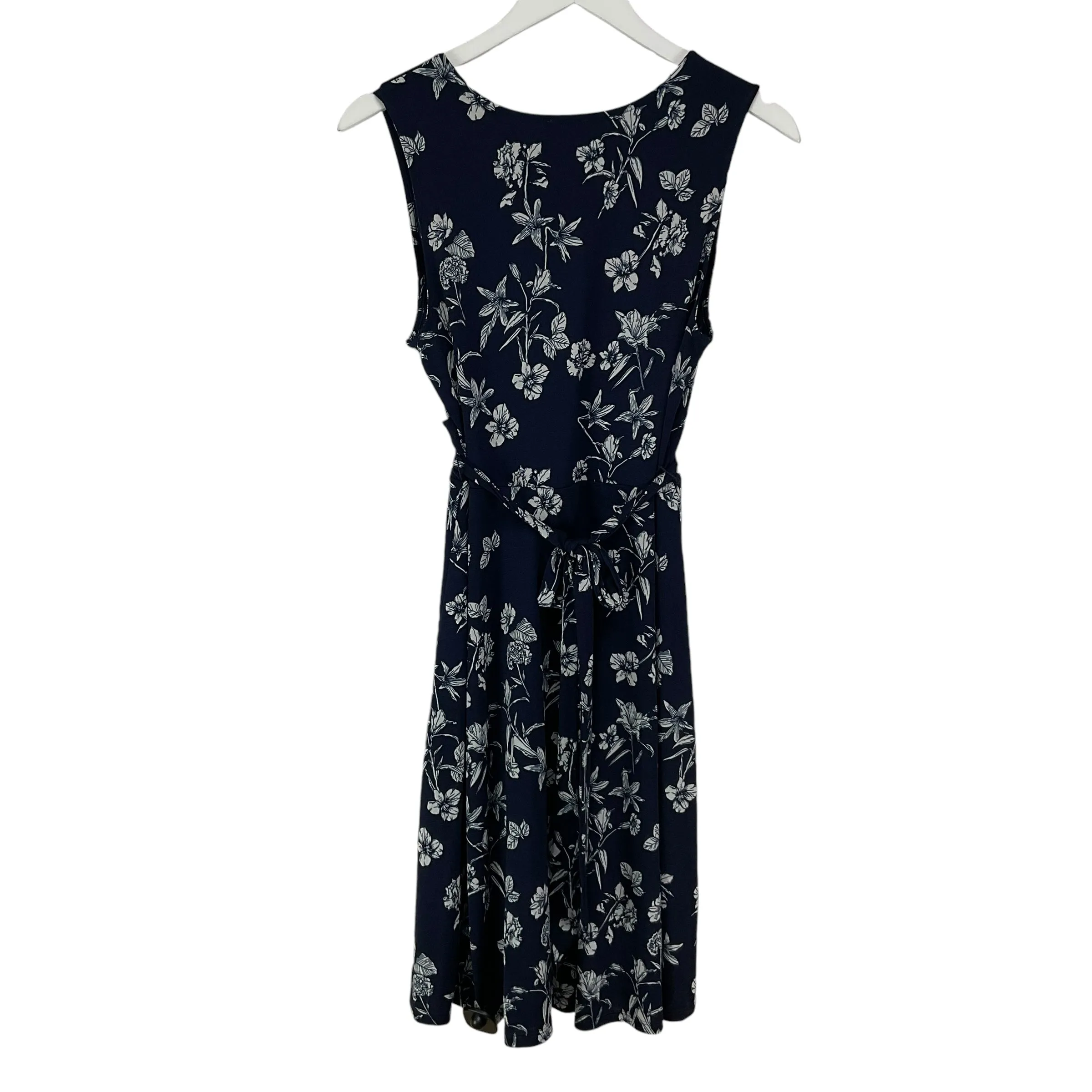 Dress Casual Maxi By Mix And Co In Navy, Size: M