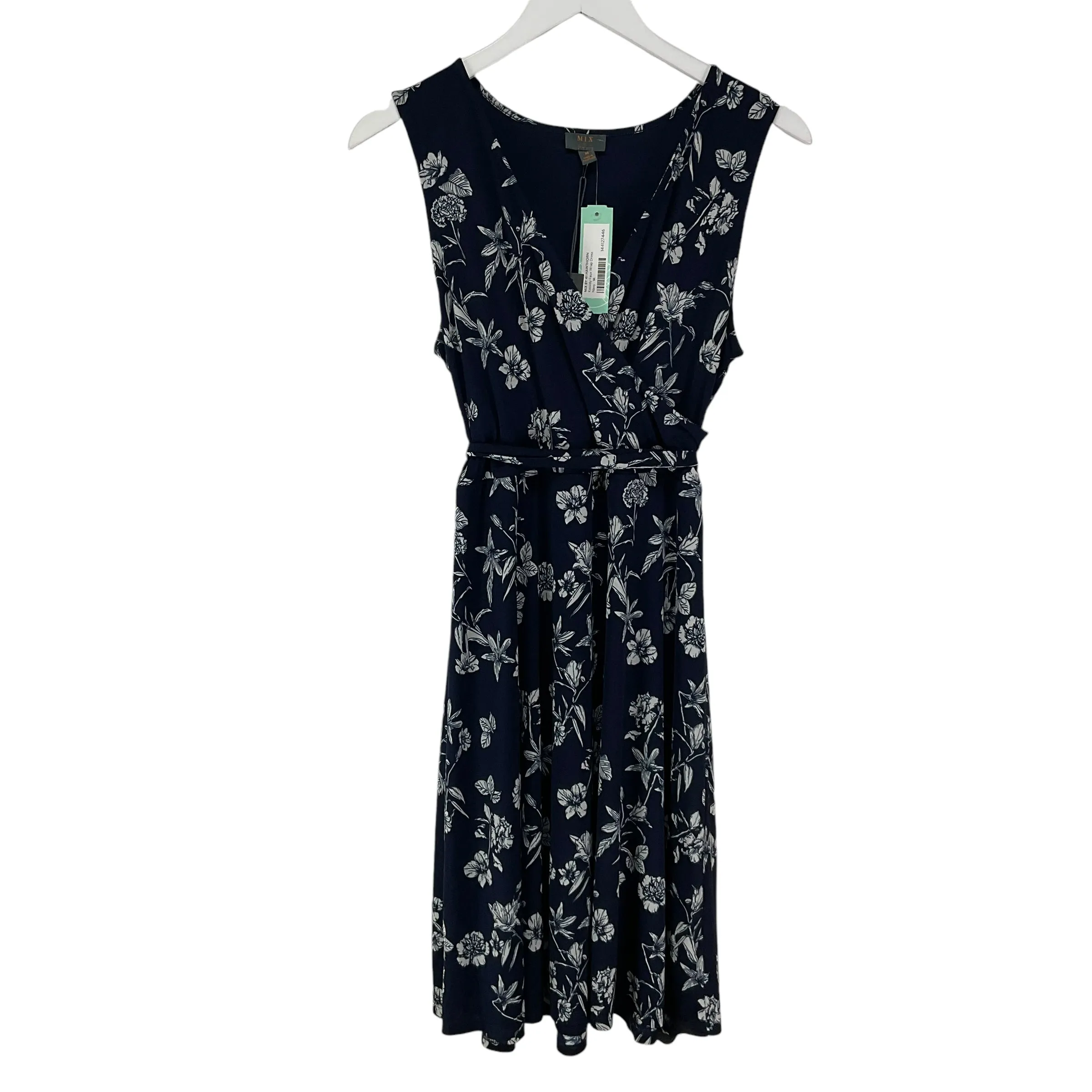 Dress Casual Maxi By Mix And Co In Navy, Size: M