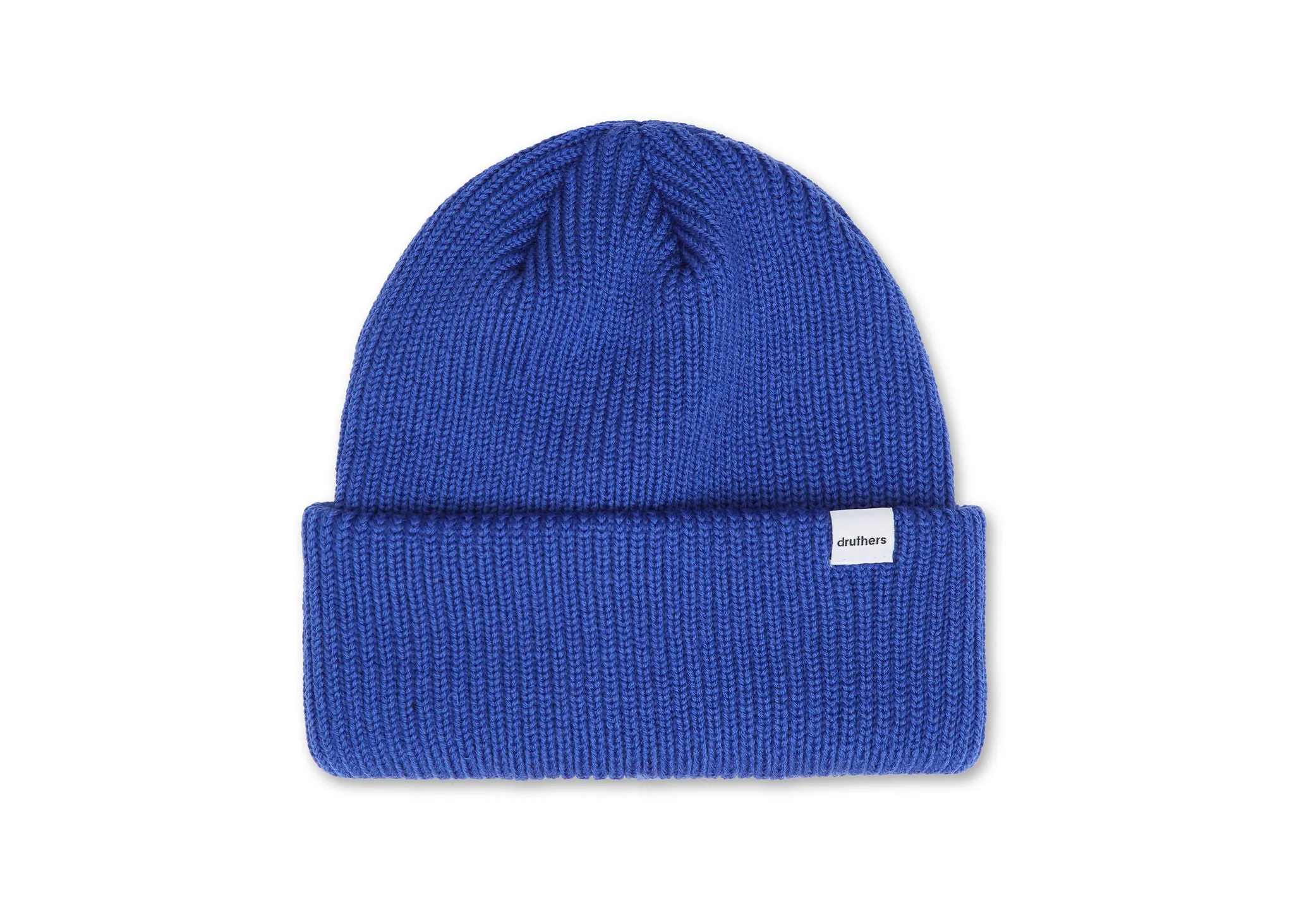 Druthers Merino Wool 1x1 Rib Knit Beanie