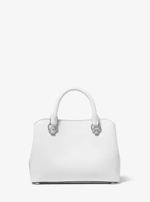 Edith Small Saffiano Leather Satchel