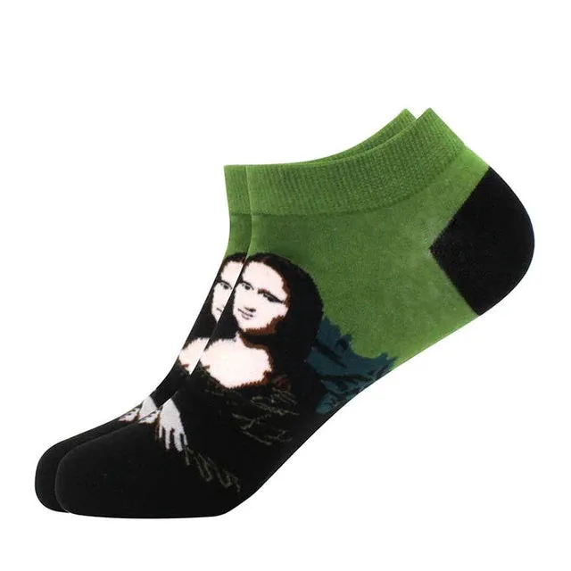 Famous Art Ankle Socks