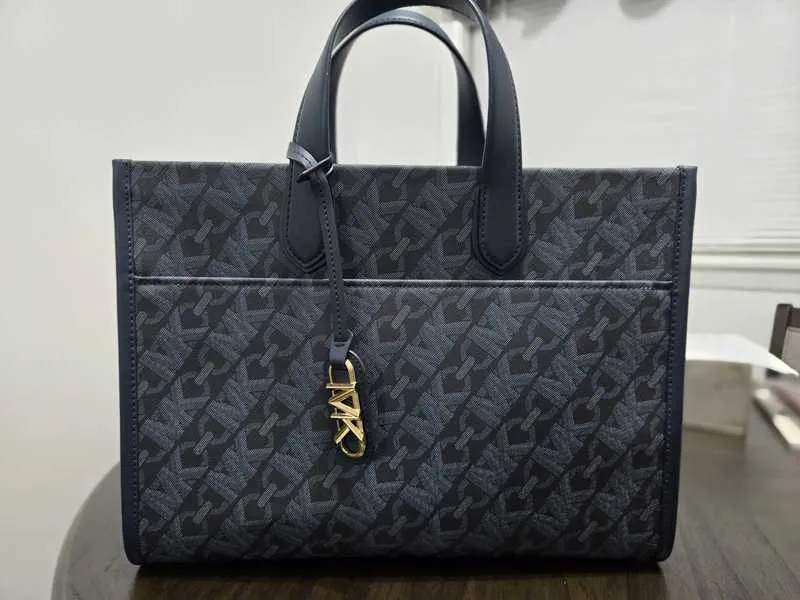 Gigi Large Empire Signature Logo Tote Bag