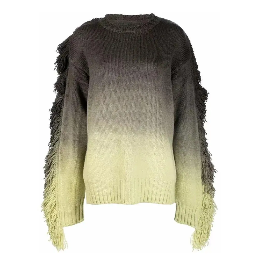 Gladys Gradient Tassel Sweater