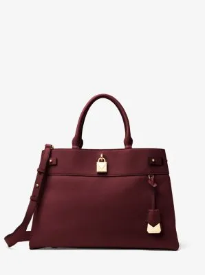 Gramercy Large Leather Satchel