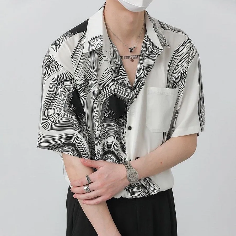 GS No. 73 Textured Short-sleeves Shirt