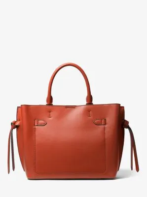 Hamilton Legacy Large Leather Belted Satchel | 55478