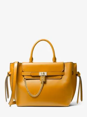 Hamilton Legacy Large Leather Belted Satchel | 55478