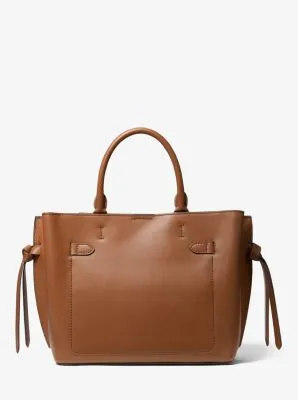 Hamilton Legacy Large Leather Belted Satchel | 55478