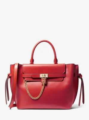 Hamilton Legacy Large Leather Belted Satchel | 55478