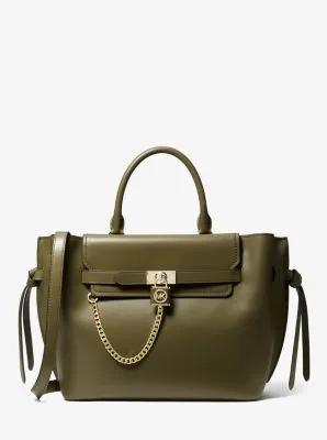 Hamilton Legacy Large Leather Belted Satchel | 55478